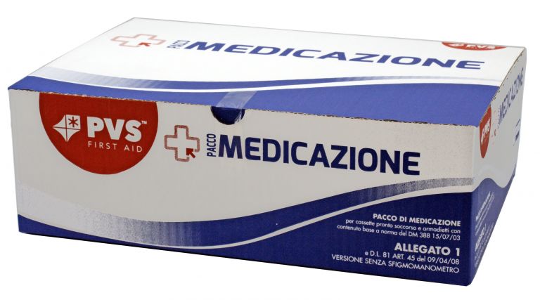 PACCO DI MEDICAZIONE DM 388 ALL. 1 NO SFIGMO