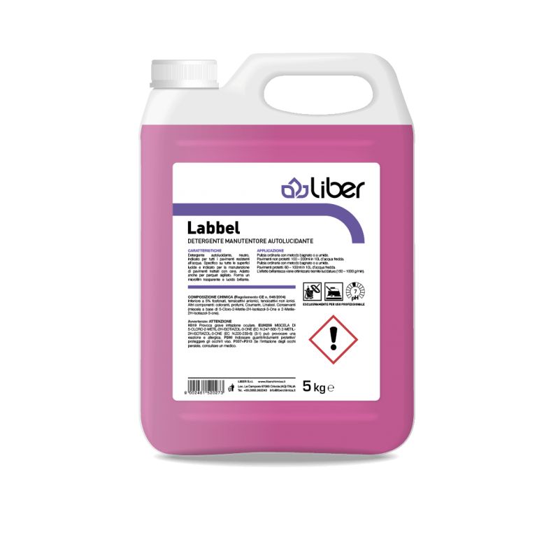 LABEL detergente manutentore autolucidante L 5