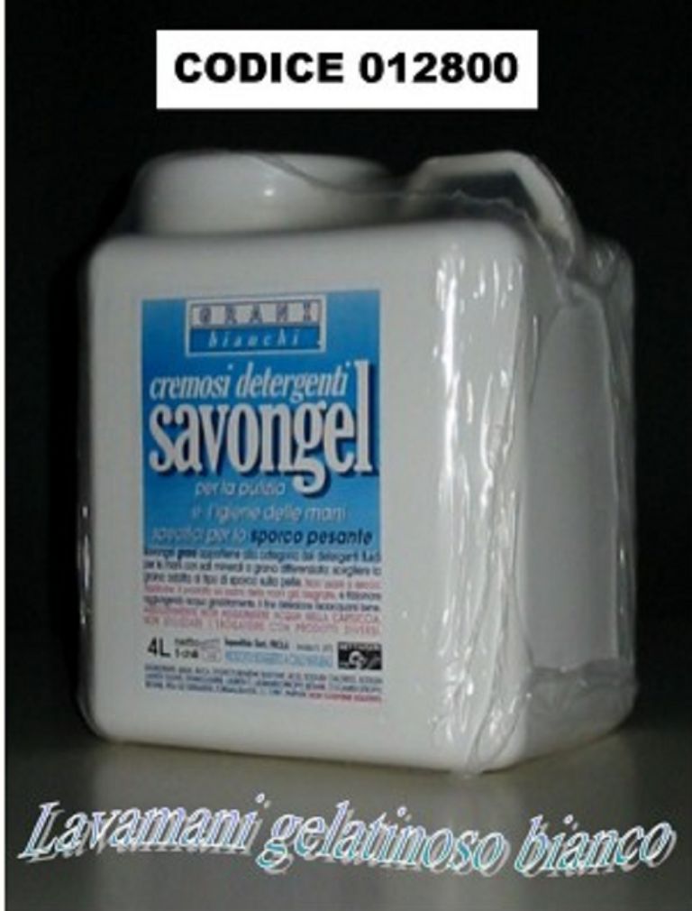 SAVONGEL con erogatore kg.4