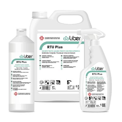 RTU PLUS disinfettante biocida per superfici ml.750