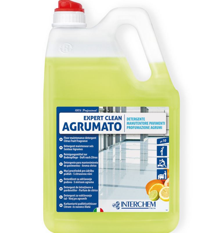 EXPERT CLEAN agrumato L.5 detergente pavimenti